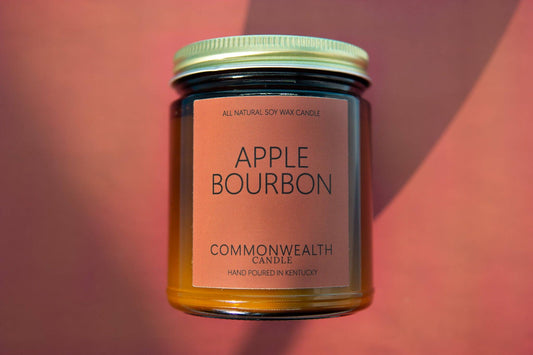 Apple Bourbon: 8oz Amber Jar