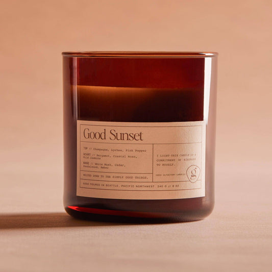 Good Sunset Candle