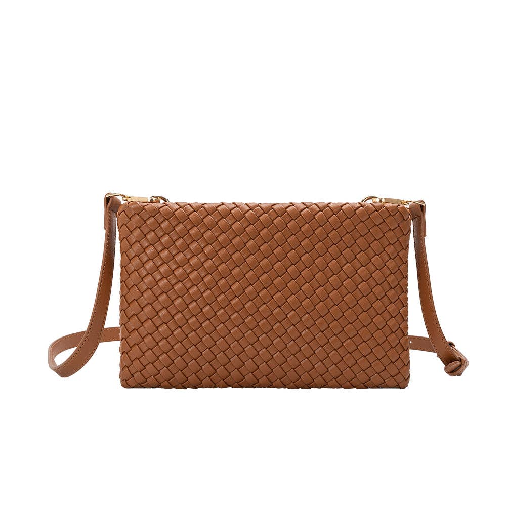 Daisy Saddle Recycled Vegan Crossbody Bag