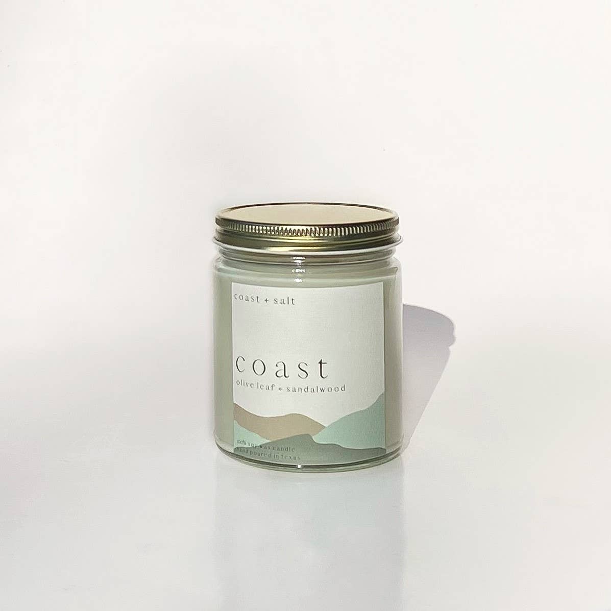 Coast | Olive Leaf + Sandalwood Candle