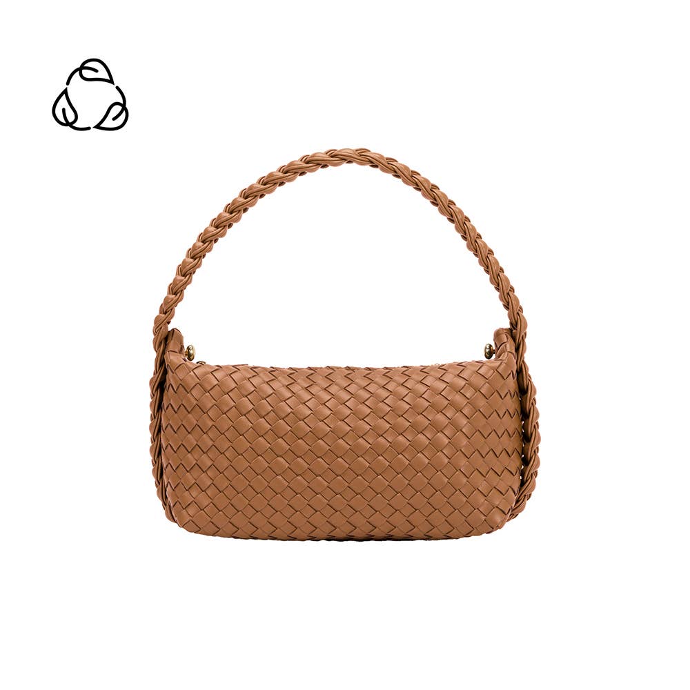 Alma Tan Recycled Vegan Top Handle Bag