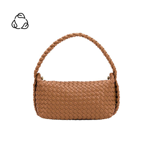 Alma Tan Recycled Vegan Top Handle Bag