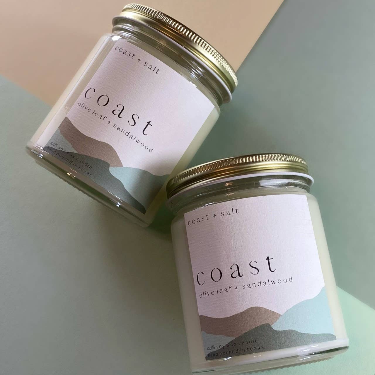 Coast | Olive Leaf + Sandalwood Candle