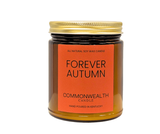 Forever Autumn: 8oz Amber Jar