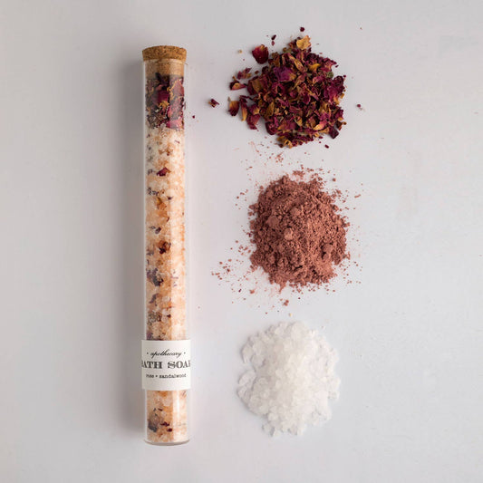 Rose Sandalwood: Bath Soak Tube