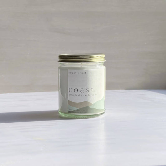 Coast | Olive Leaf + Sandalwood Candle