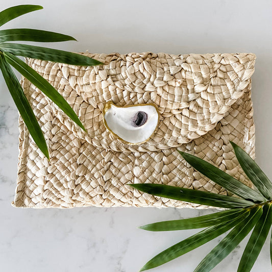 Oyster Shell Clutch