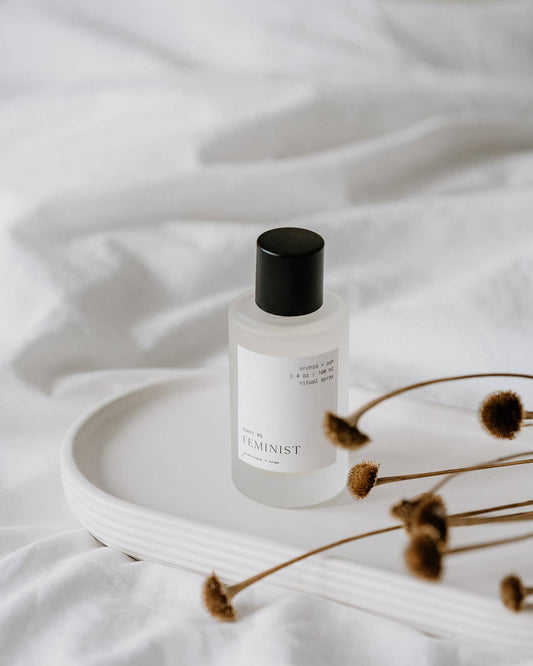 Jasmine + Rose all-natural room + linen spray | FEMINIST