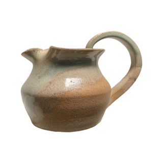 Sand Glazed Pitcher, Signed